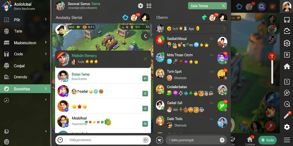 Tampilan antarmuka aplikasi yang modern dan user-friendly.