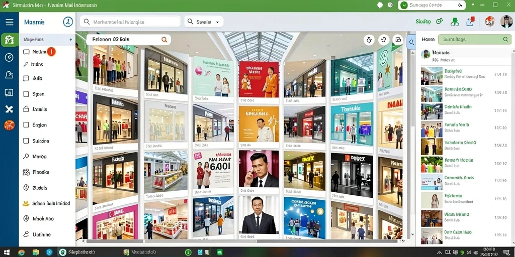 Tampilan antarmuka aplikasi yang menarik.
