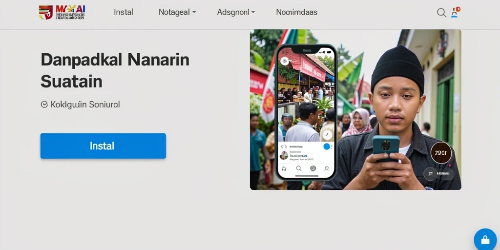 Tampilan antarmuka yang menarik dan user-friendly.