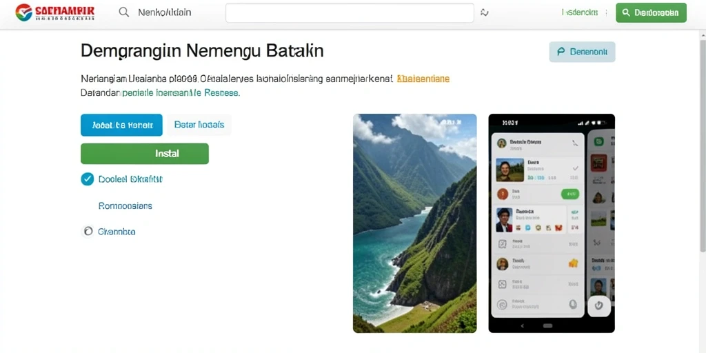 Tampilan antarmuka yang menarik dan mudah dinavigasi.