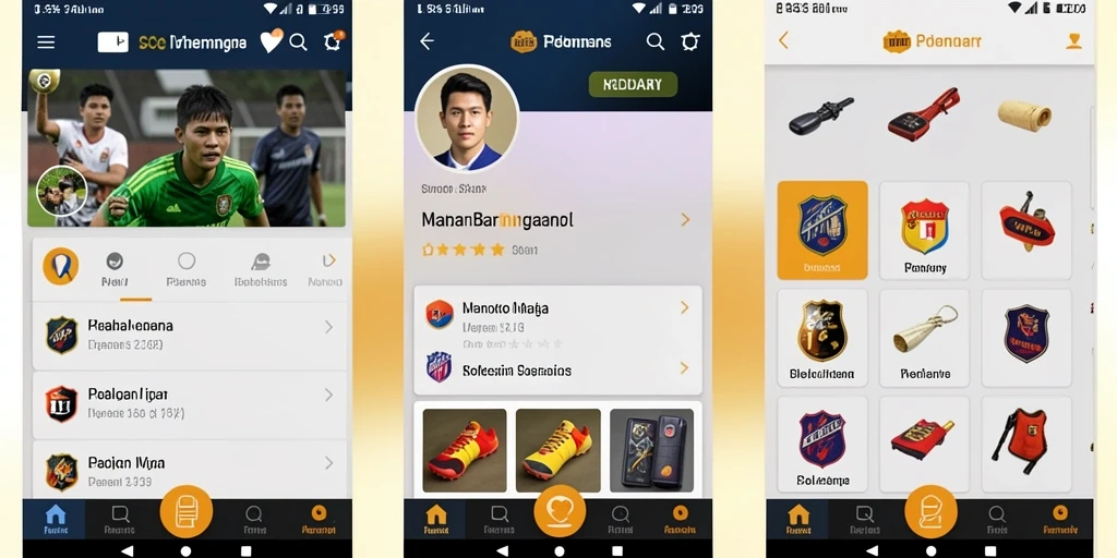 Tampilan antarmuka yang modern dan menarik.