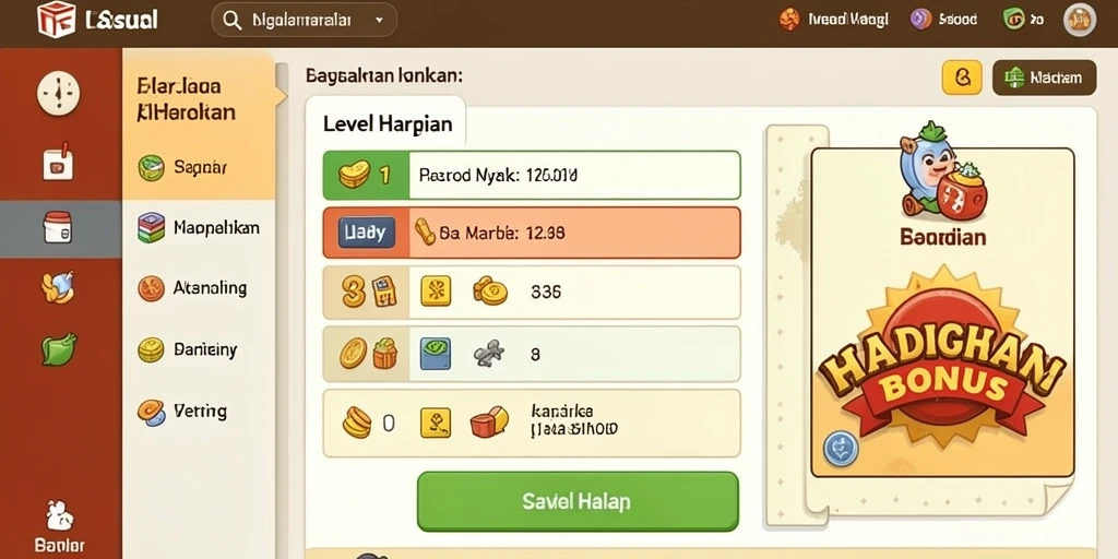 Tampilan antarmuka yang ramah pengguna dan menarik.