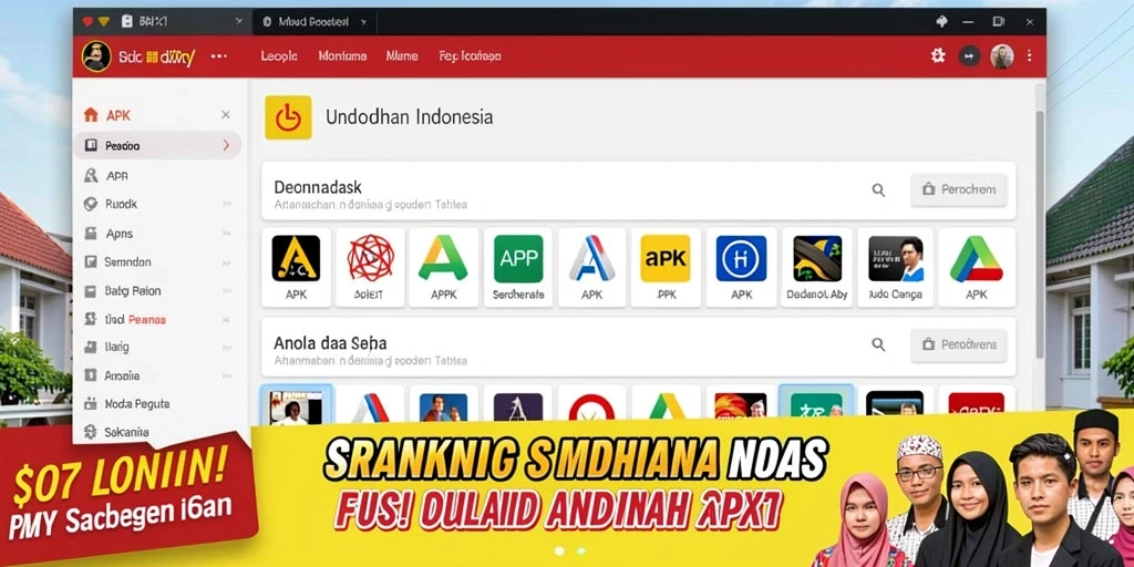 Tampilan utama aplikasi QQNUSA yang mengesankan.