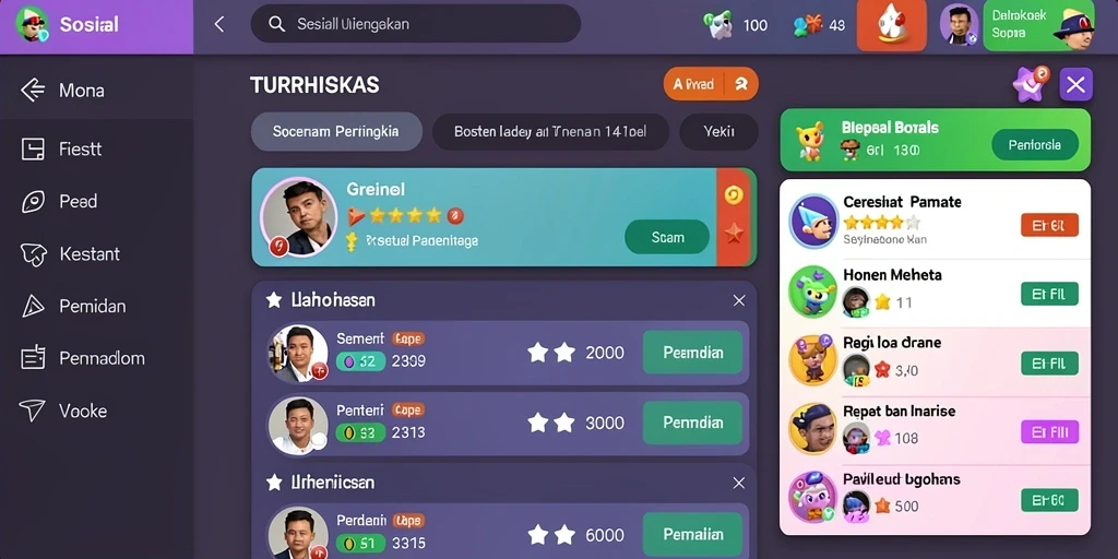 Tampilan awal aplikasi SL888 yang menarik.