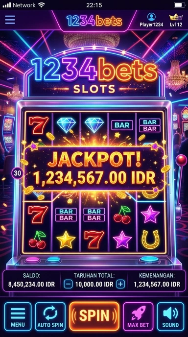 Pratinjau antarmuka 1234bets — aplikasi APK resmi Android v5.7.4